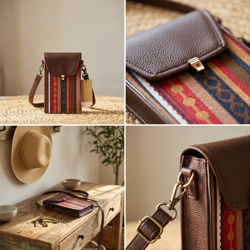 Heritage Loom Crossbody Pouch by The Roots of Heritage (6)