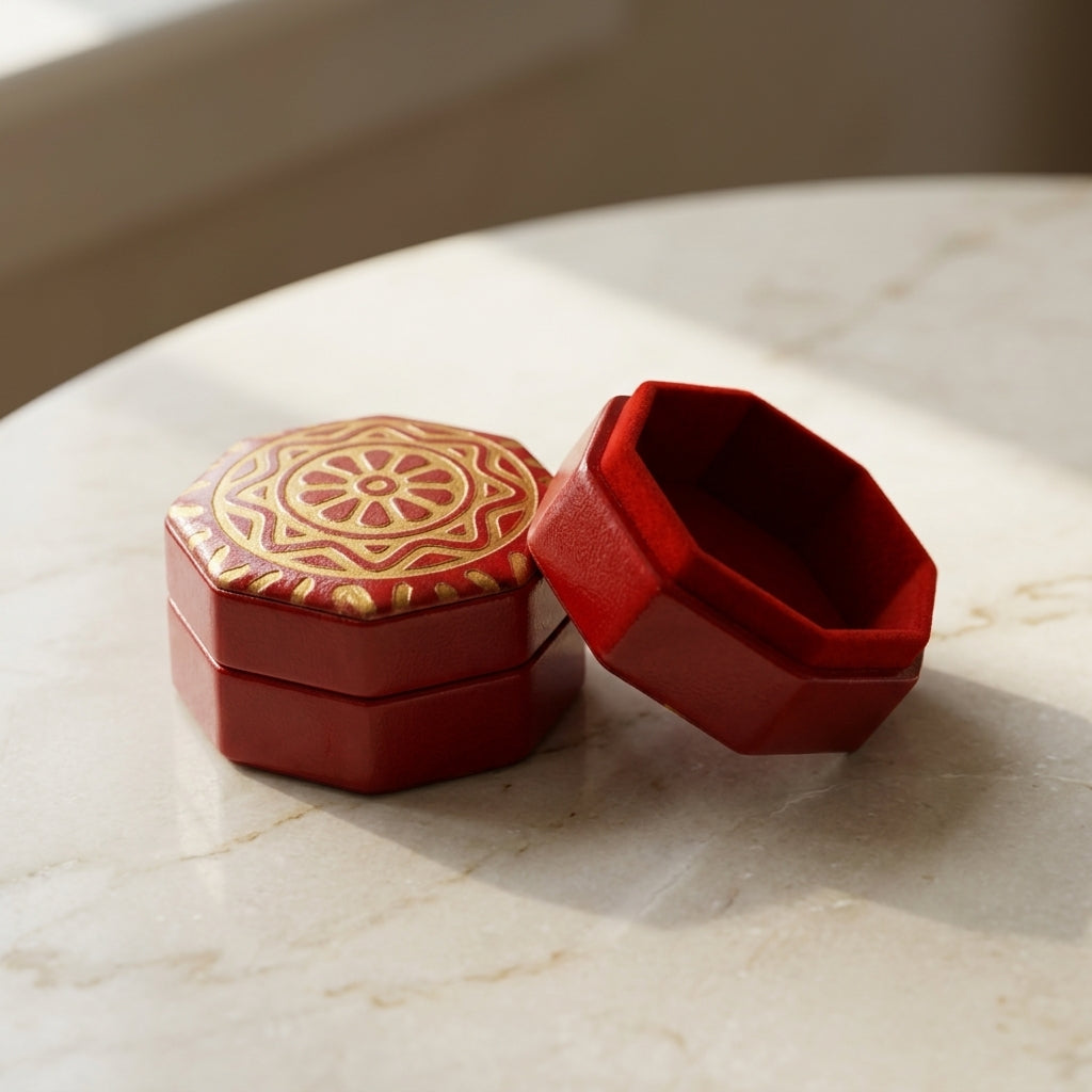 Heritage Red Jewelry Keepsake Box by The Roots of Heritage (2)