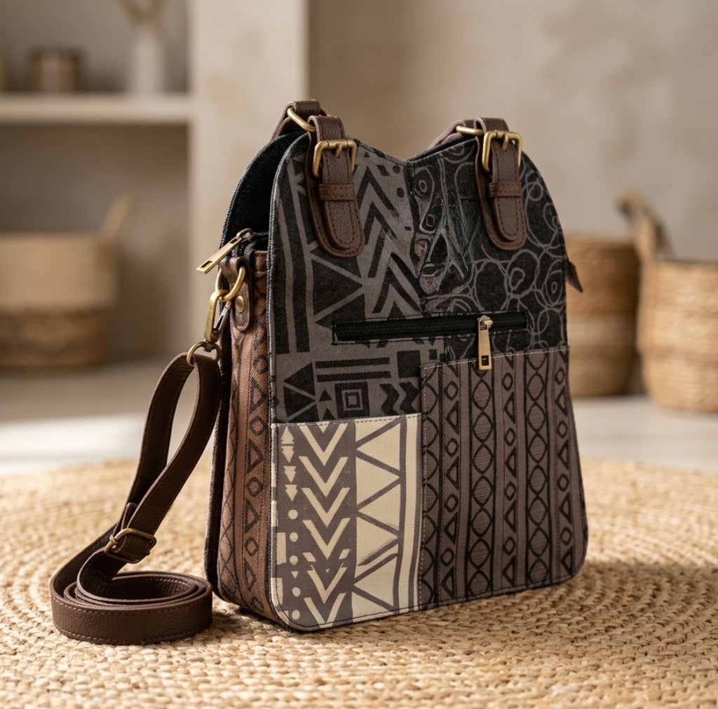 Noi Artisan Patchwork Crossbody Bag by The Roots of Heritage (2)