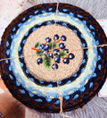 Handwoven Jute Berry Blossom Coasters by The Roots of Heritage