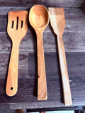 Artisan Wooden Kitchen Utensil Set by The Roots of Heritage
