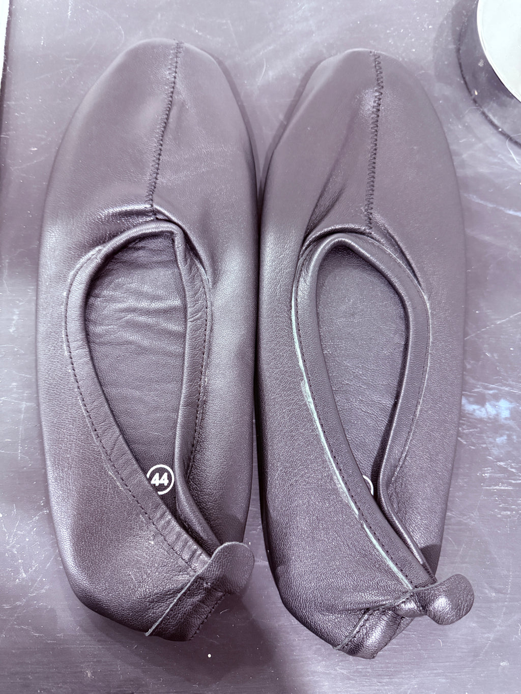 Artisan Leather-Style Jutti Flats by The Roots of Heritage