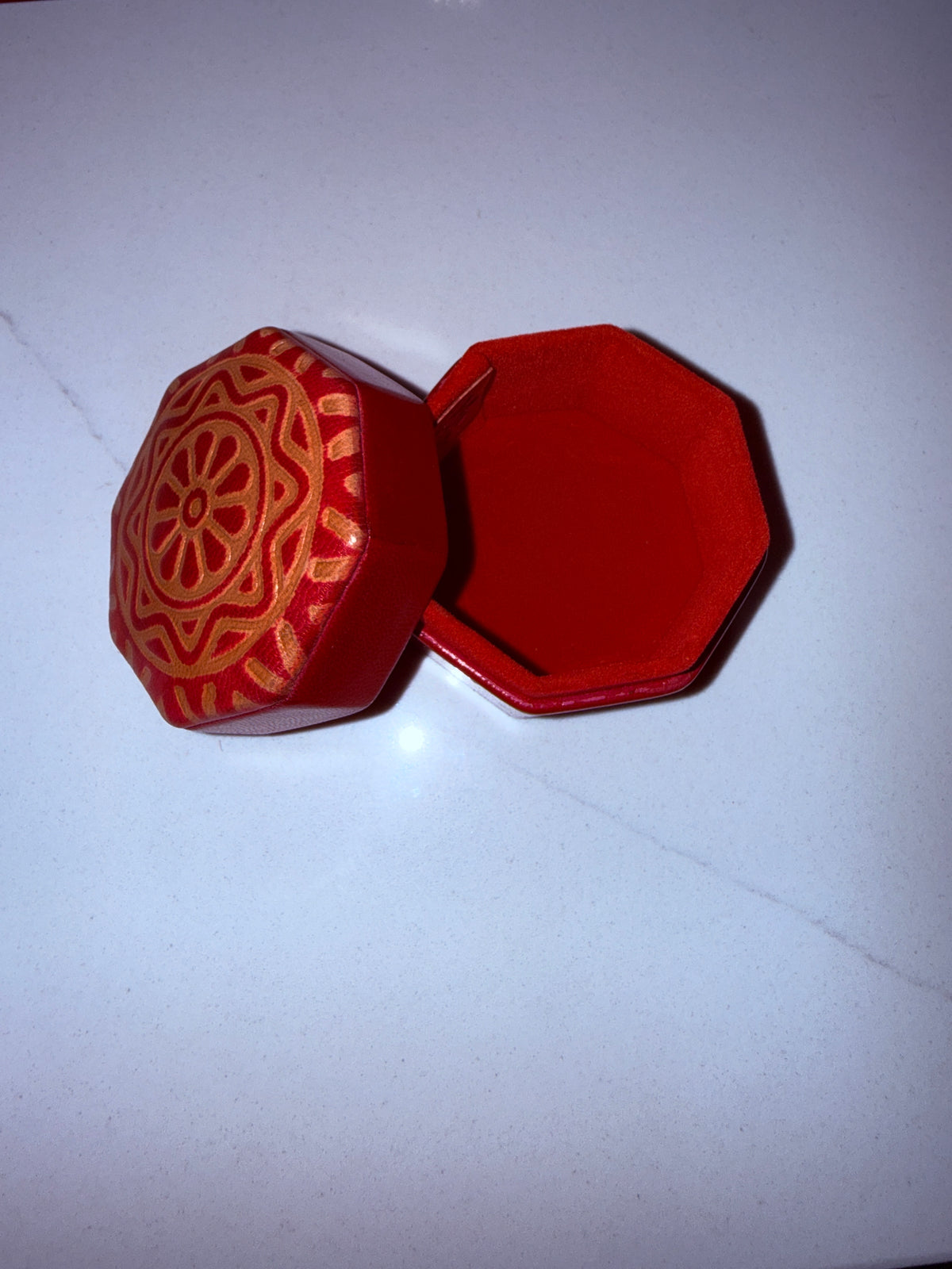 Heritage Red Jewelry Keepsake Box by The Roots of Heritage