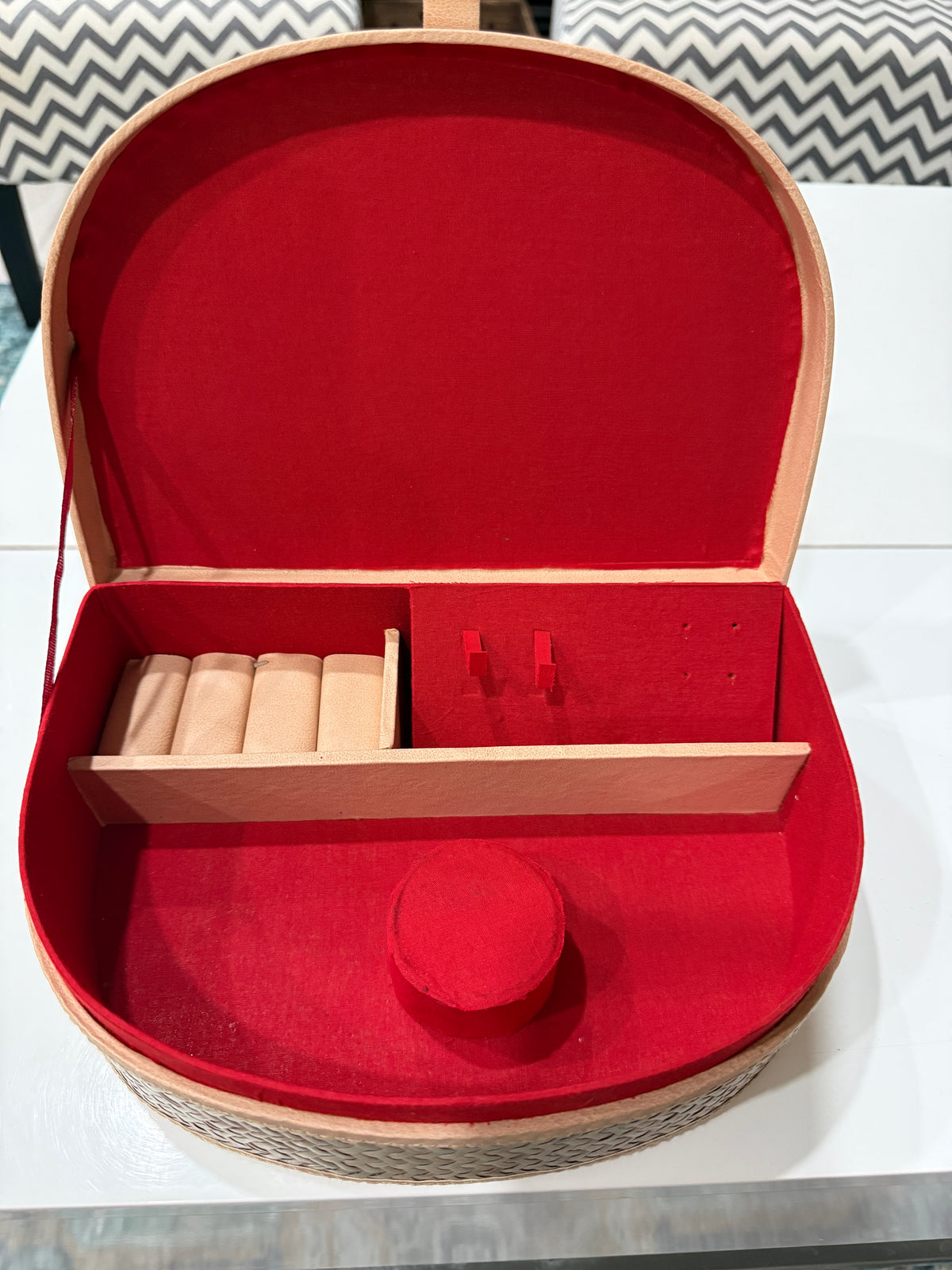 Artisan Jute Jewelry Keepsake Box by The Roots of Heritage (2)