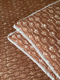 Heritage Block Print Bed Cover by The Roots of Heritage