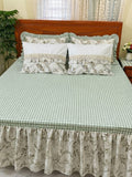 Meadow Gingham Artisan Bed Set by The Roots of Heritage