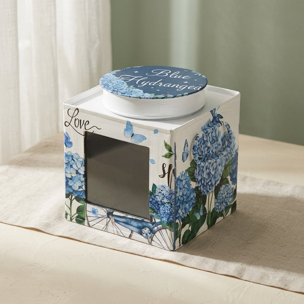 Blue Hydrangea Keepsake Box by The Roots of Heritage