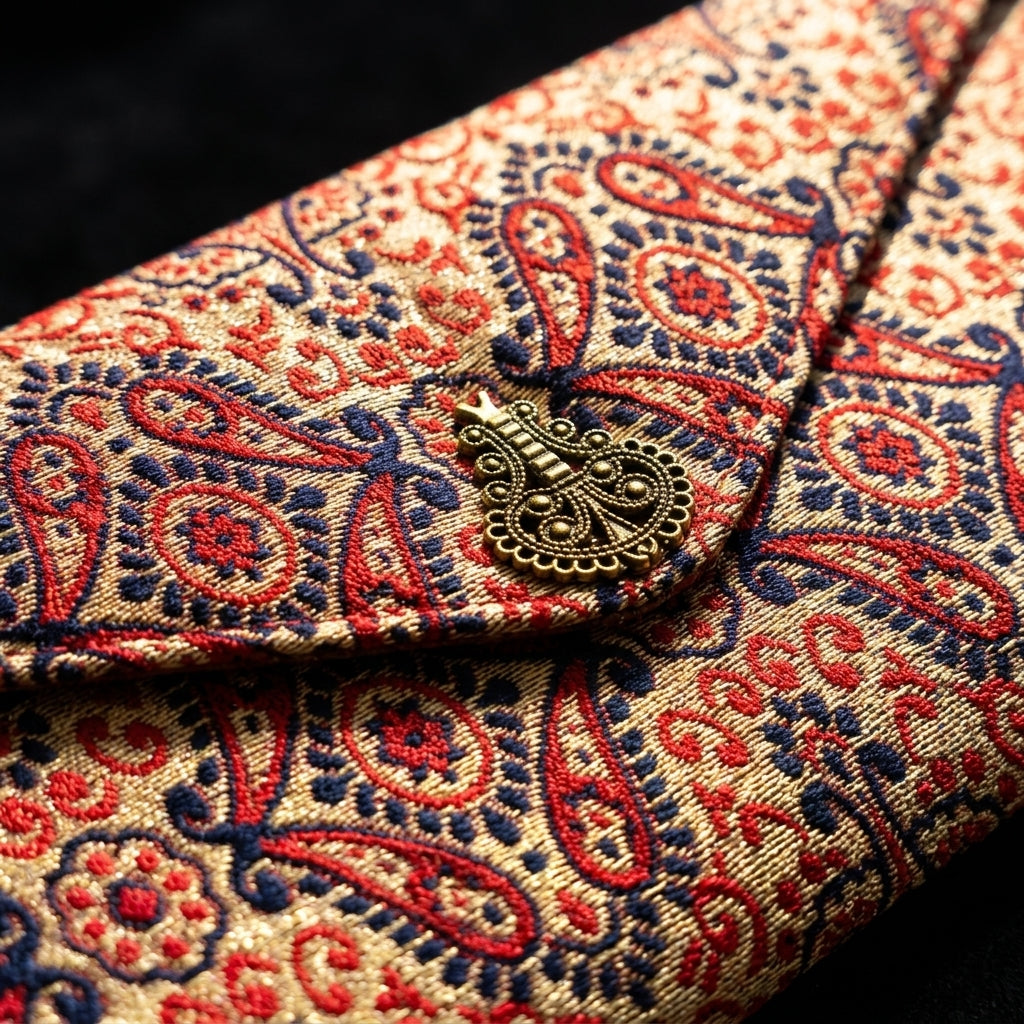 Heritage Brocade Evening Clutch by The Roots of Heritage (5)