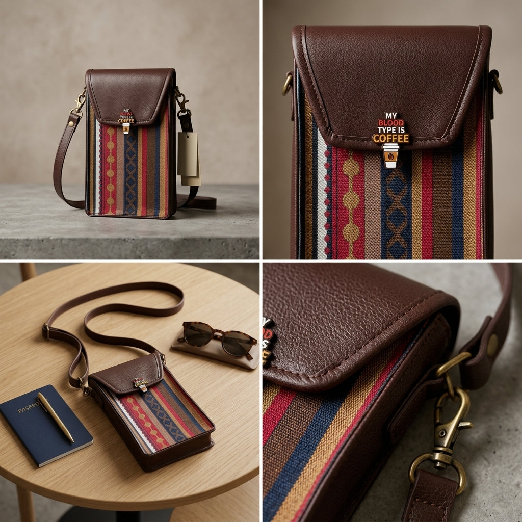 Heritage Loom Crossbody Pouch by The Roots of Heritage (5)