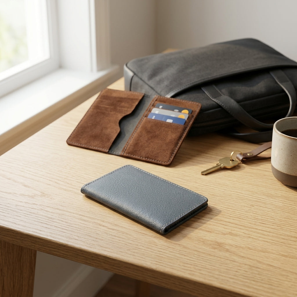 Handcrafted Leather Card Holder by The Roots of Heritage (3)