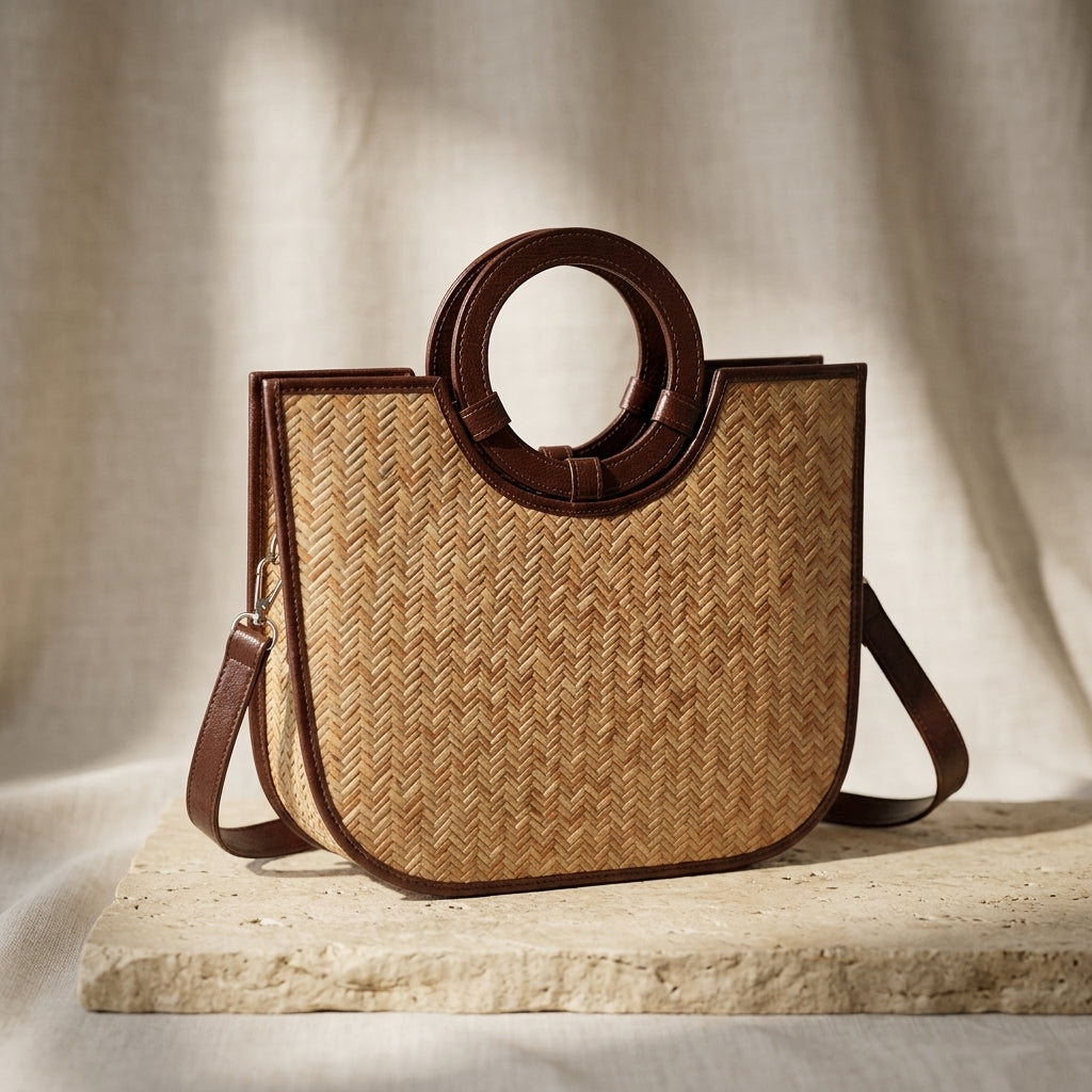 Handwoven Jute Tote by The Roots of Heritage (3)