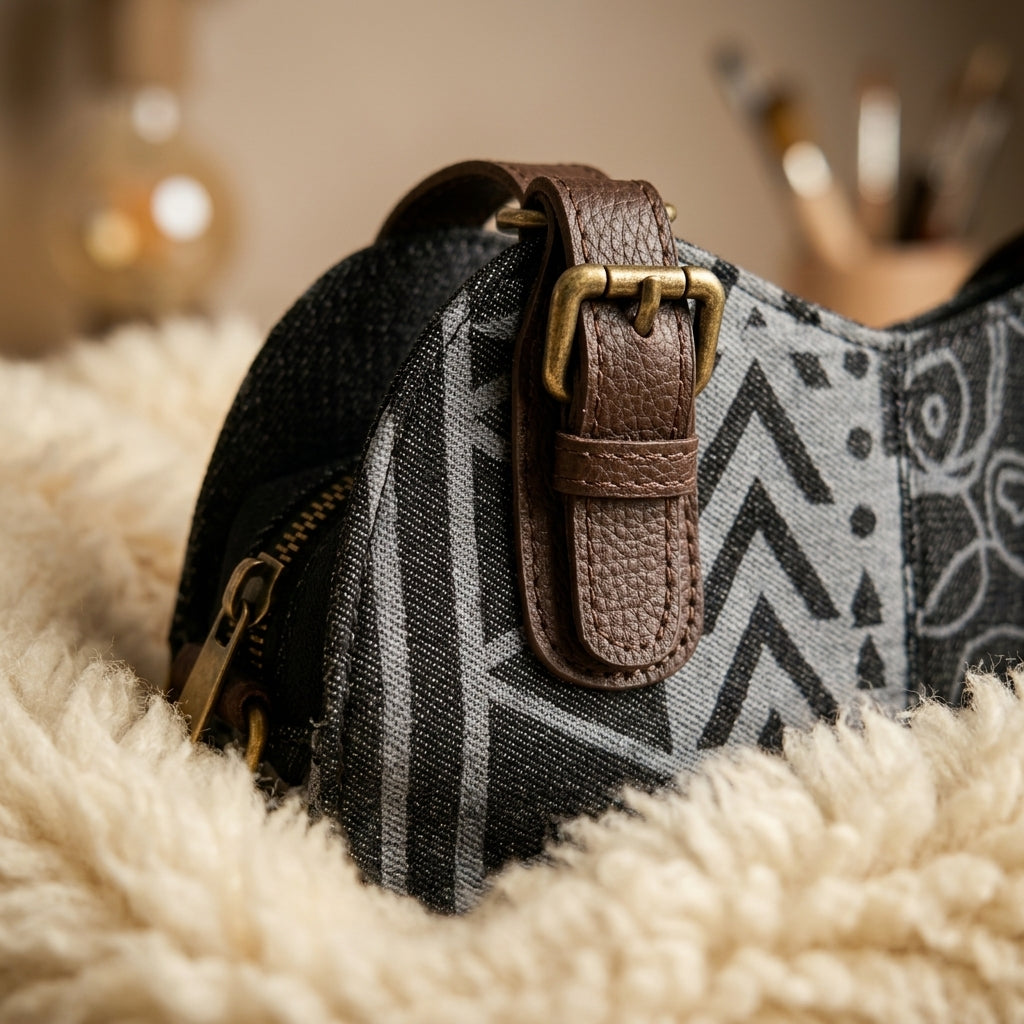 Noi Artisan Patchwork Crossbody Bag by The Roots of Heritage (4)