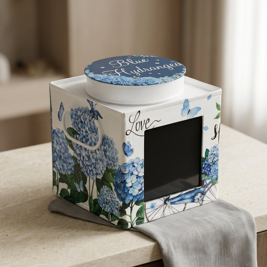 Blue Hydrangea Keepsake Box by The Roots of Heritage (2)