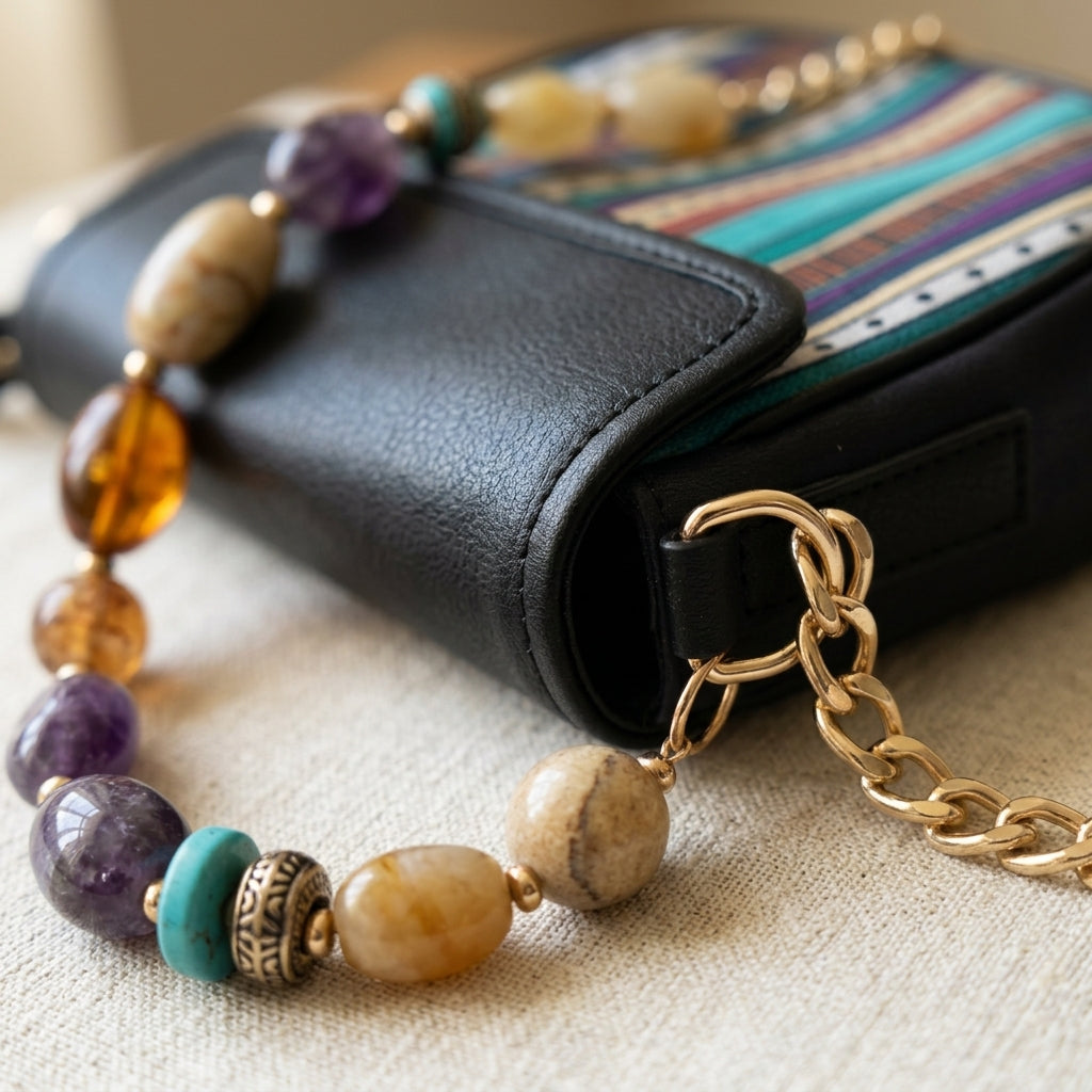 Heritage Stripe Handbag by The Roots of Heritage (4)