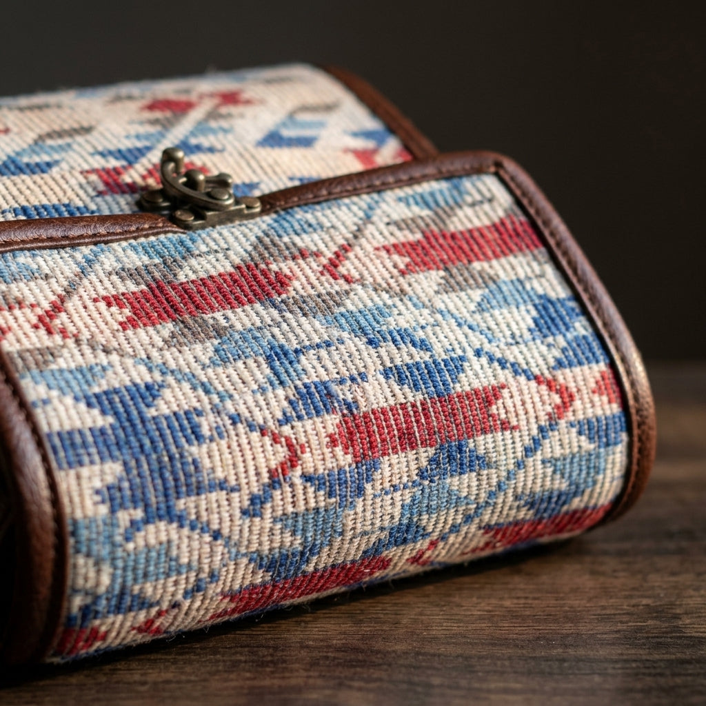 Handwoven Jute Crossbody Satchel