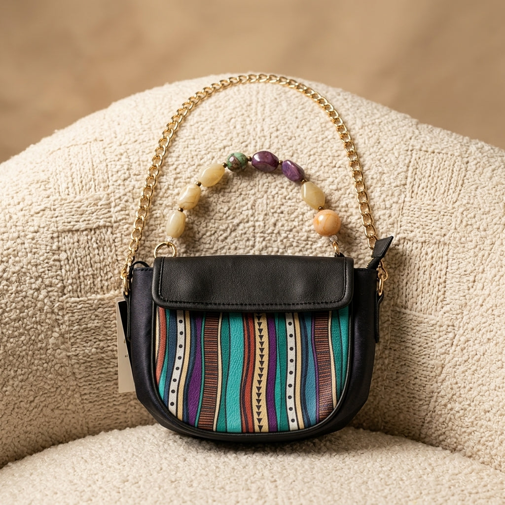 Heritage Stripe Handbag by The Roots of Heritage (2)