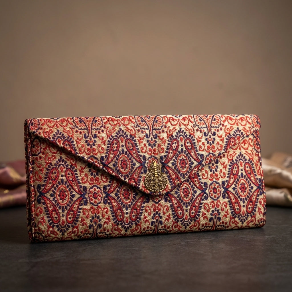 Heritage Brocade Evening Clutch by The Roots of Heritage (2)