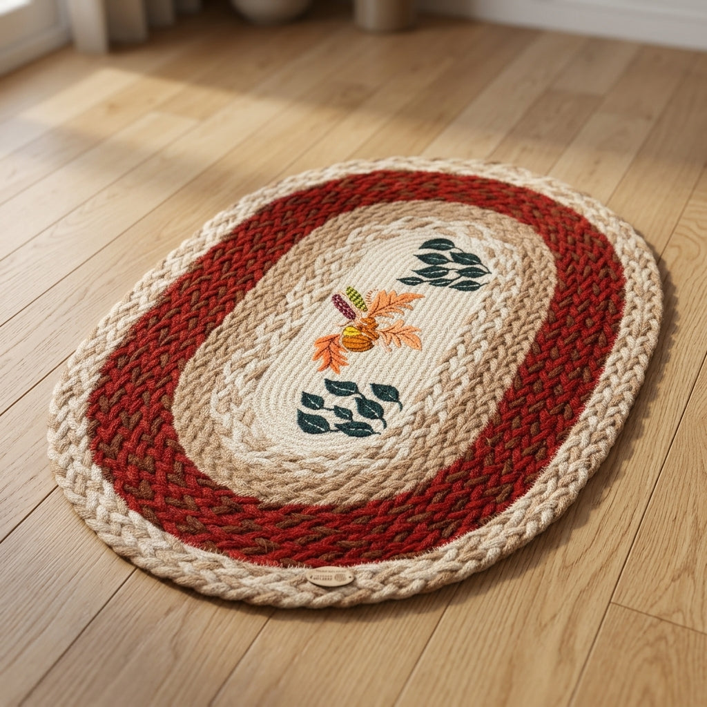 Heritage Jute Oval Accent Rug by The Roots of Heritage