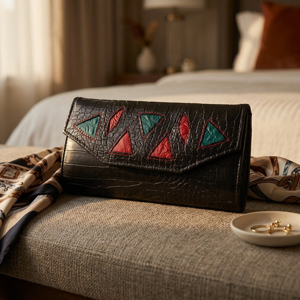 Artisan Mosaic Clutch Bag by The Roots of Heritage (3)