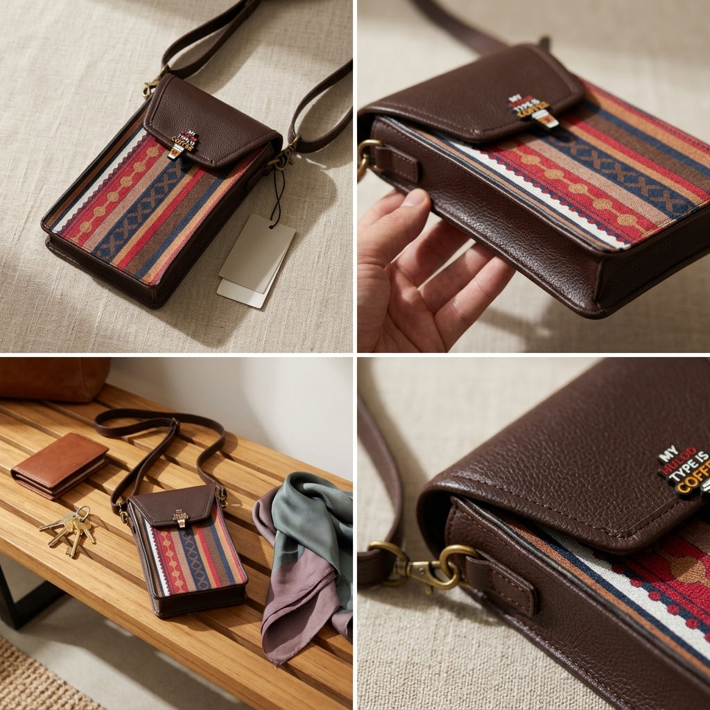 Heritage Loom Crossbody Pouch by The Roots of Heritage (4)