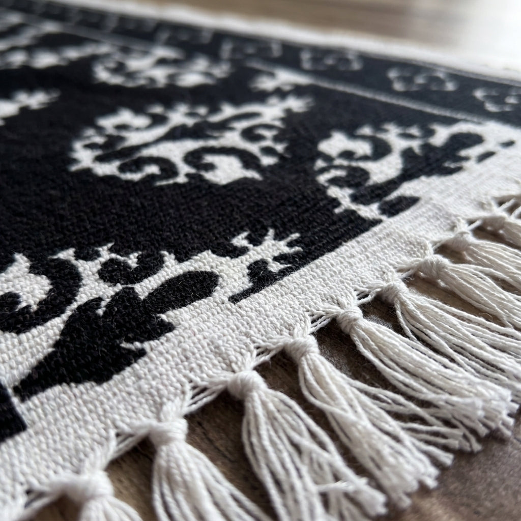 Handwoven Ornamental Table Runner by The Roots of Heritage (5)