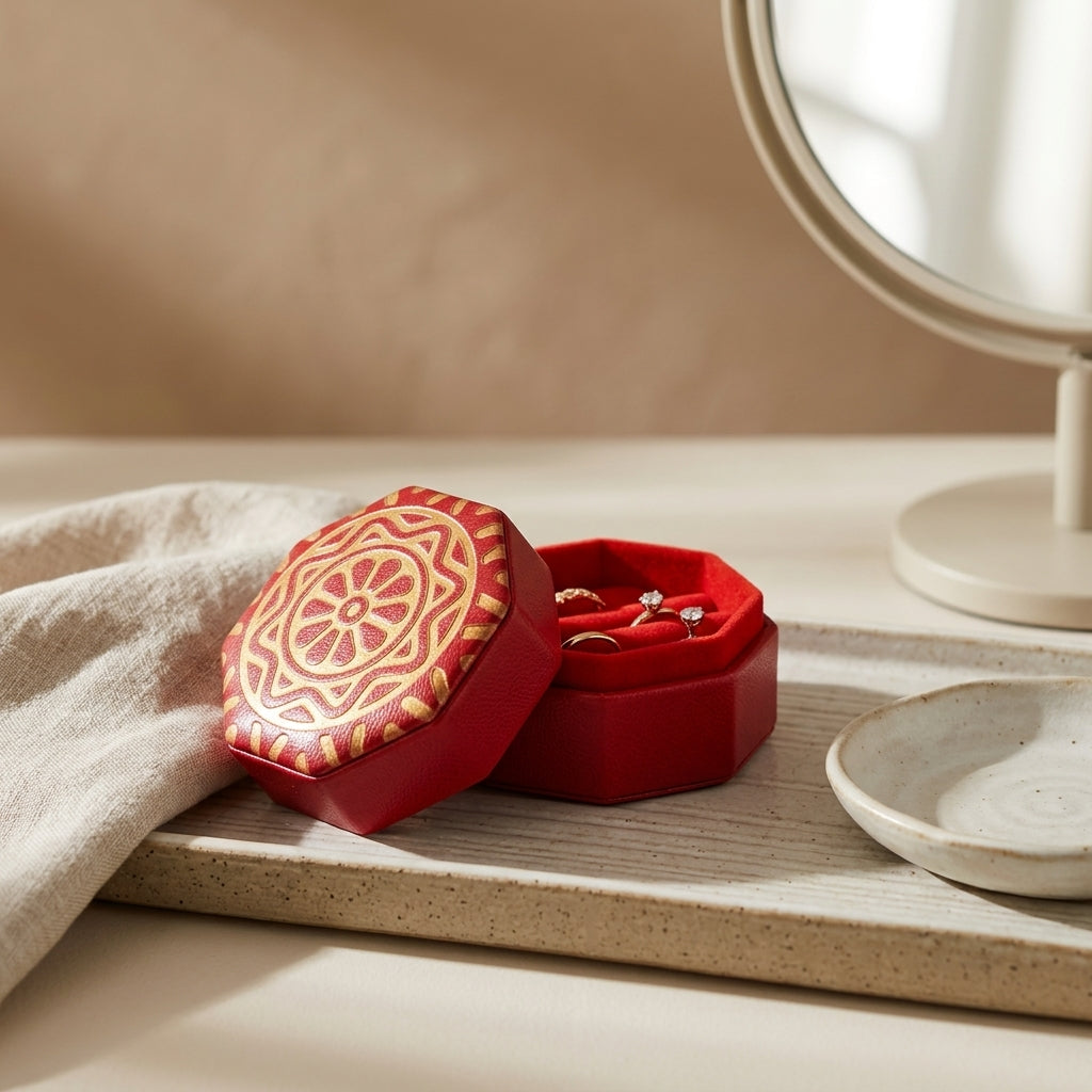 Heritage Red Jewelry Keepsake Box by The Roots of Heritage (4)