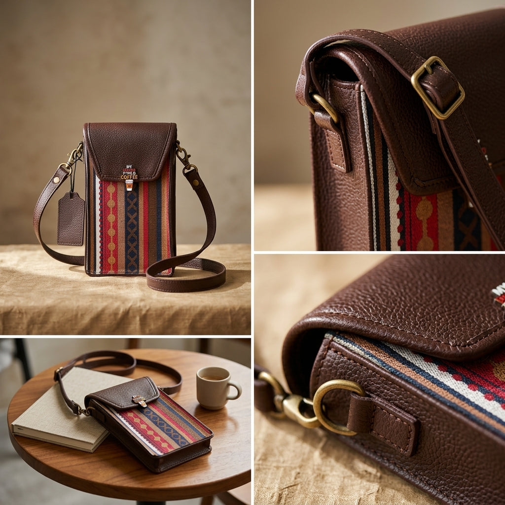 Heritage Loom Crossbody Pouch by The Roots of Heritage (3)
