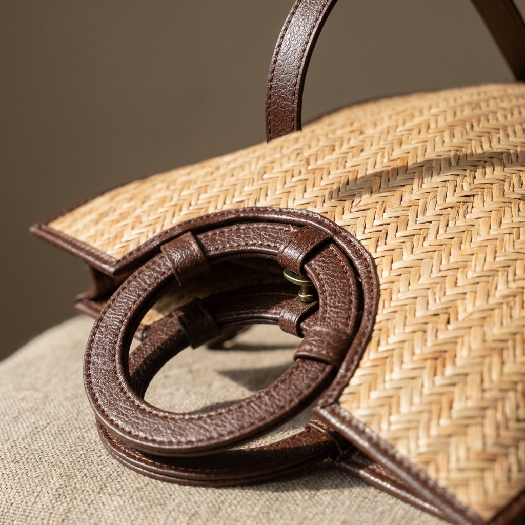 Handwoven Jute Tote by The Roots of Heritage (4)
