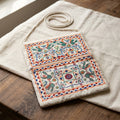 Heritage Embroidered Sling Pouch by The Roots of Heritage