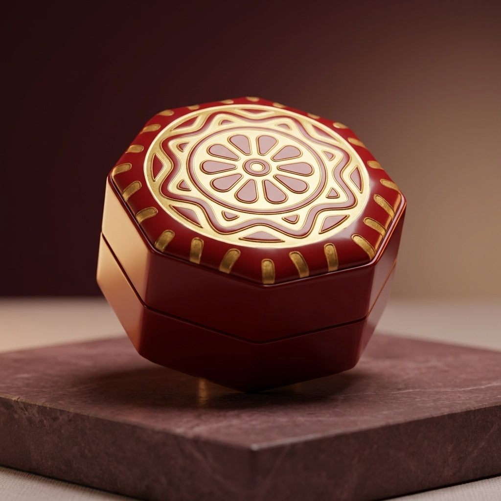 Heritage Red Jewelry Keepsake Box by The Roots of Heritage (3)