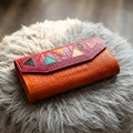 Artisan Geo Patch Envelope Clutch by The Roots of Heritage